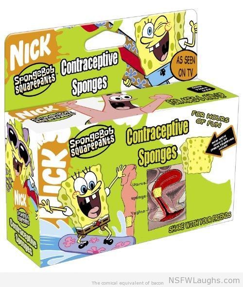 Contraceptive Spongebob