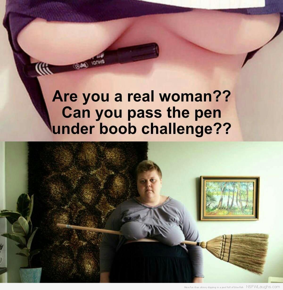 Underboob Challenge